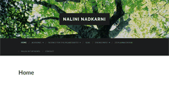Desktop Screenshot of nalininadkarni.com